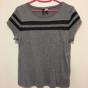 Grey and black Shirt